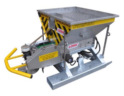 Heftruck zoutstrooier hydraulisch